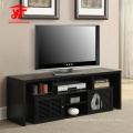 Dark Wood TV Stand Furniture With Storage